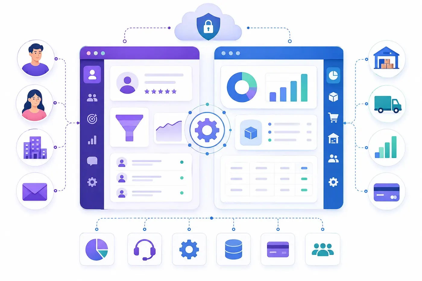 Custom ERP & CRM Systems